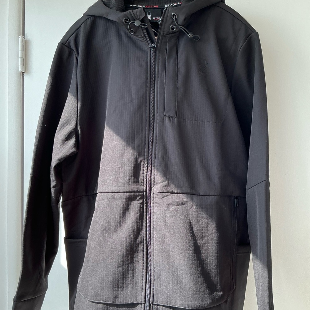 Spyder Men's Charcoal Performance Jacket